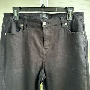 Buffalo David Bitton Royal midrise stretch skinny 12/32 black jeans very soft